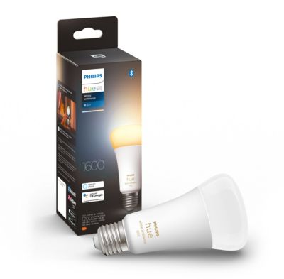 Ampoule LED connectée PHILIPS HUE E27 White Ambiance 100W