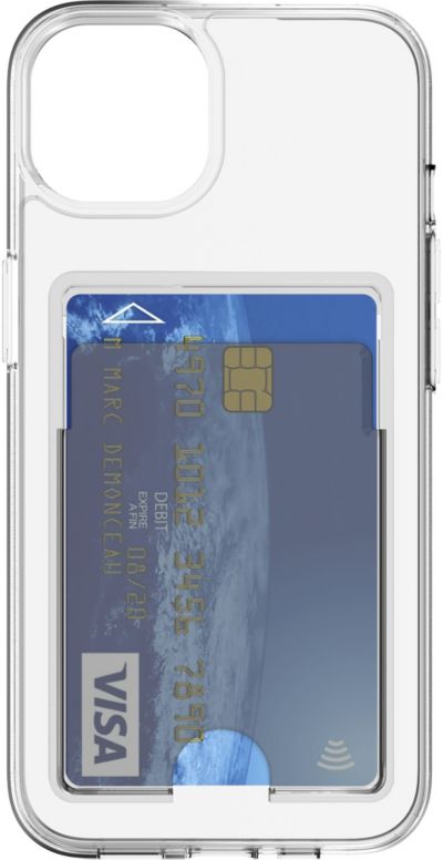 BIGBEN CONNECTED iPhone 14 Plus transparent porte cartes
