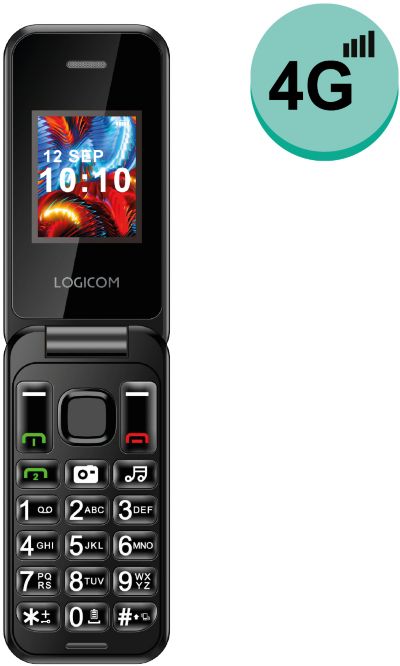 LOGICOM Fleep 450 Noir 4G