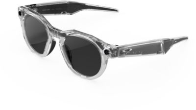 Lunettes connectées META Oakley HSTN Full Clear Tansitions Gs Gris