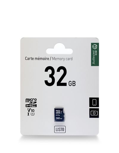 LISTO 32Go micro SDHC