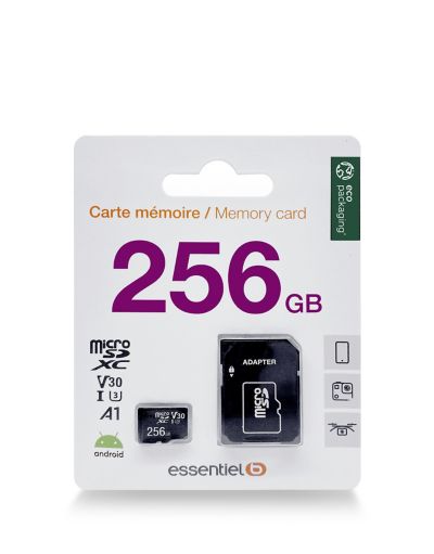 ESSENTIELB 256Go Micro SDXC