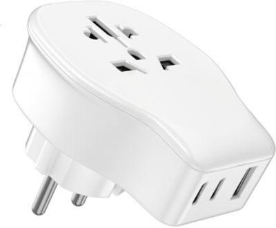 Adaptateur de voyage ESSENTIELB Monde vers Europe 20W