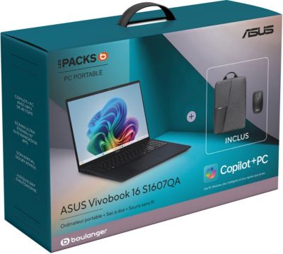 Ordinateur portable ASUS Pack Vivobook 16 S1607QA-MB122W
