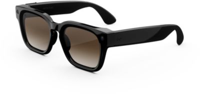 Lunettes connectées META Fury Noir verres brun dégradés