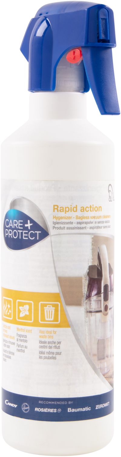 CARE+PROTECT pour aspi sans sac et balais  et poubell