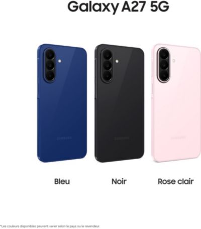Smartphone SAMSUNG Galaxy A27 5G Rose clair 128 Go
