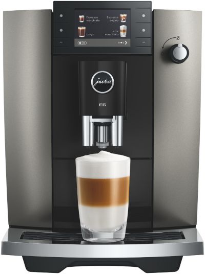 Expresso Broyeur JURA E6 DARK INOX 15828