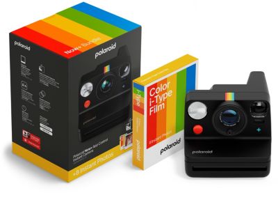 POLAROID Now+ Gen 3 Black + Color Film Bundle (8