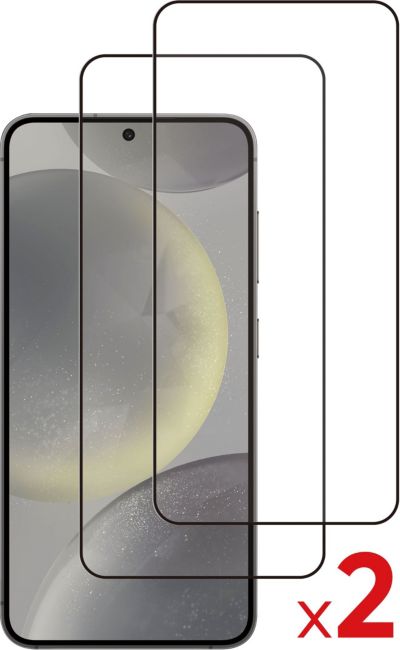 Essentielb Lot de 2 Protège écran Samsung S25 verre trempé