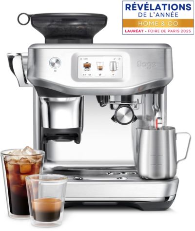 Machine à expresso SAGE APPLIANCES the Barista Touch Impress Cold SES882BSS