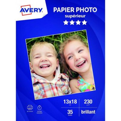 AVERY 35 Photos brillantes A4 180g