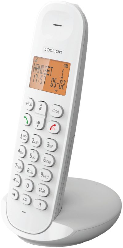 Téléphone sans fil LOGICOM Iloa Solo Blanc