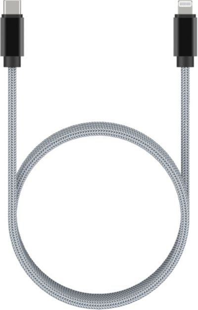 ADEQWAT vers USB C 2m gris certifié Apple