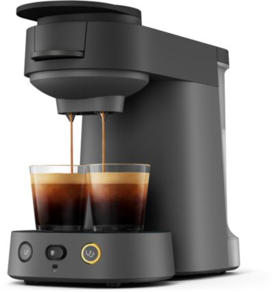 Cafetière à dosettes PHILIPS CSA225/61_Senseo Vibe Noir