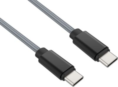 ADEQWAT vers USB C gris 2m