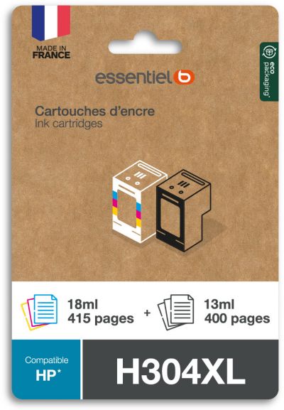 ESSENTIELB H304 XL NOIR + 3 couleurs