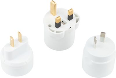 Adaptateur de voyage ESSENTIELB France vers Royaume Uni