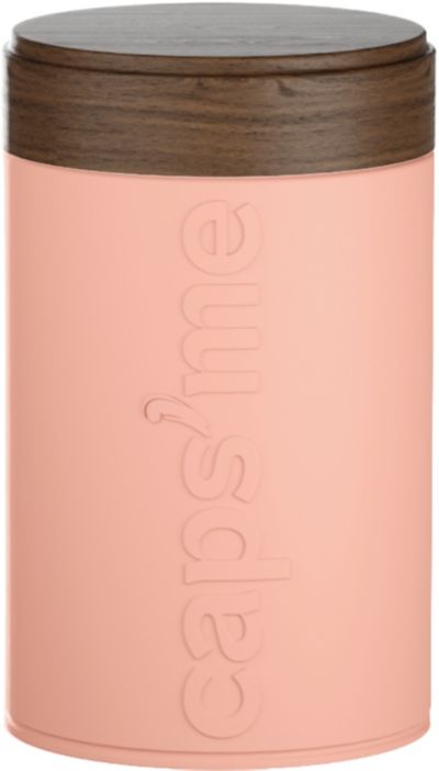 Boite à café CAPS ME à café rose contenance 250g