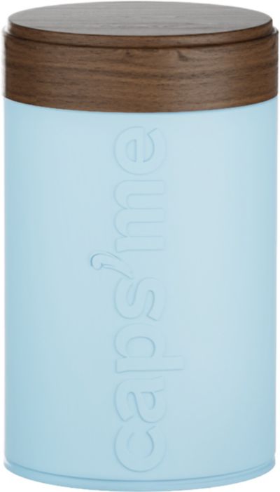Boite à café CAPS ME à café bleue contenance 250g