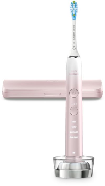 PHILIPS Sonicare diamondClean 9000 rose blanche