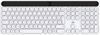 Clavier sans fil ESSENTIELB Solaire SKW Blanc