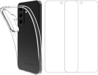 ESSENTIELB Samsung A36 A56  coque + verre trempé