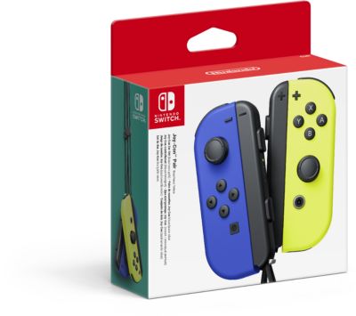 Manette NINTENDO Paire de Manettes Joy-Con Bleu/Jaune