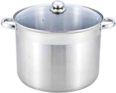 ESSENTIELB Vapeur Inox diam 30 cm + couvercle verre
