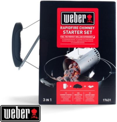 Cheminée barbecue WEBER Kit d'allumage