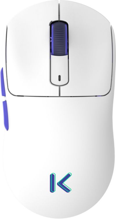 Souris Gamer Sans Fil SKILLKORP M20 Blanche Ultimate 1K