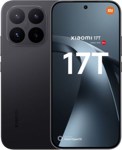 Smartphone XIAOMI 17T concu avec Leica 256Go Noir