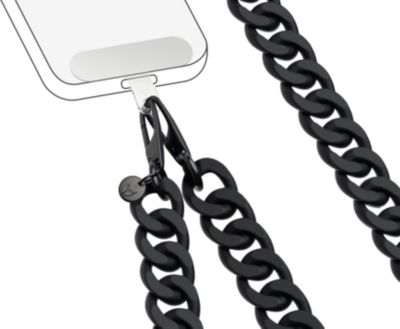 FORCE CASE Cordon Maille Noire Matte
