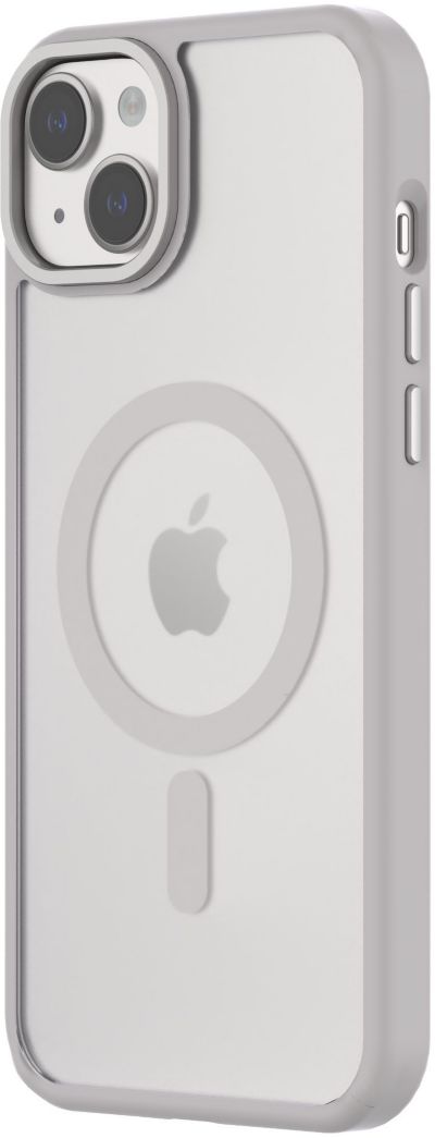 QDOS Iphone 15 Plus MagSafe Hybrid SNAP Blanc