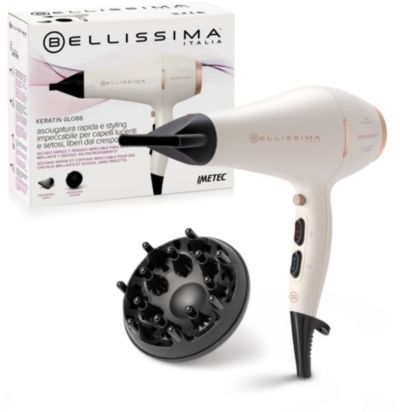 Sèche cheveux professionnel BELLISSIMA Keratin Gloss