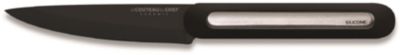 LE COUTEAU DU CHEF silicone manche   lame noir Blister Pegb