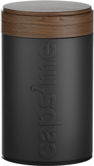 Boite à café CAPS ME à café noire contenance 250g