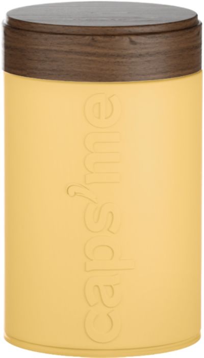 Boite à café CAPS ME à café jaune contenance 250g