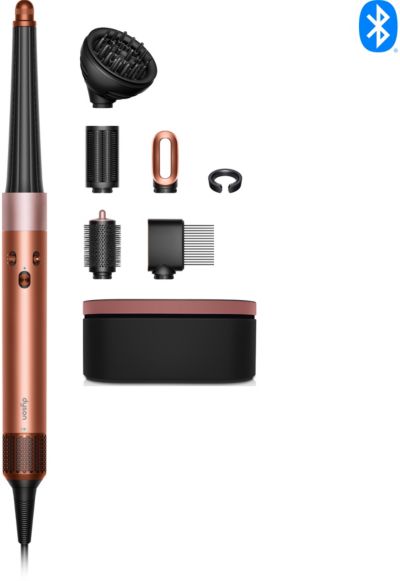 Fer multistyle DYSON Airwrap i.d. Cheveux bouclés à frisés Soie Ambré