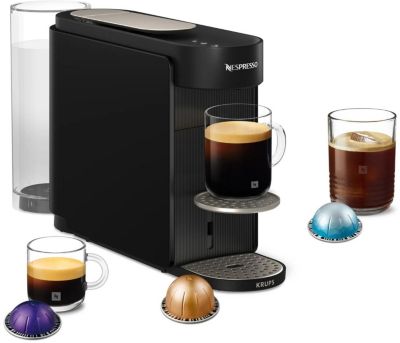Cafetière à dosettes KRUPS VERTUO UP Noire YY5859FD