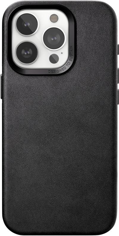 WOODCESSORIES Iphone 15 Pro Cuir noir