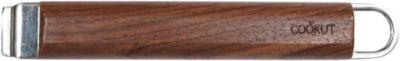 Poignée amovible COOKUT LA MERVEILLEUSE  INOX - NOYER