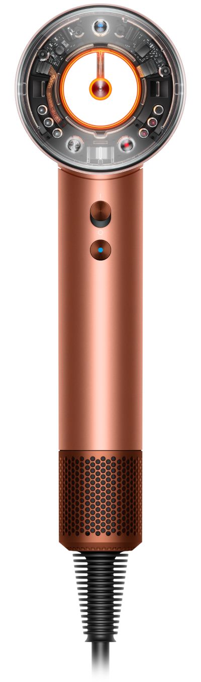 Sèche cheveux DYSON Supersonic Nural Cheveux raides à ondulés Soie Ambré