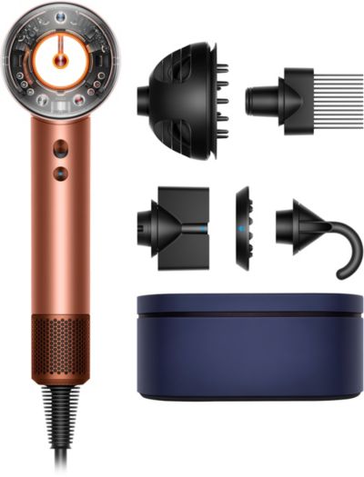 Sèche cheveux DYSON Supersonic Nural Cheveux bouclés à frisés Soie Ambré