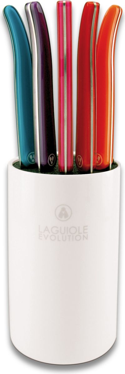 LAGUIOLE Evolution 6 couteaux steak acidulés