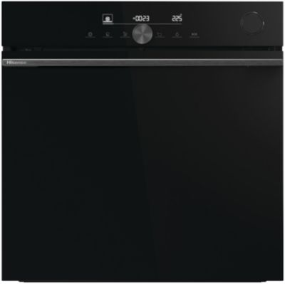 Four Pyro HISENSE BSA6633PBG8 - Pyrolyse, Ajout Vapeur Steam Add, Mode Pizza 300 C, Air Fry