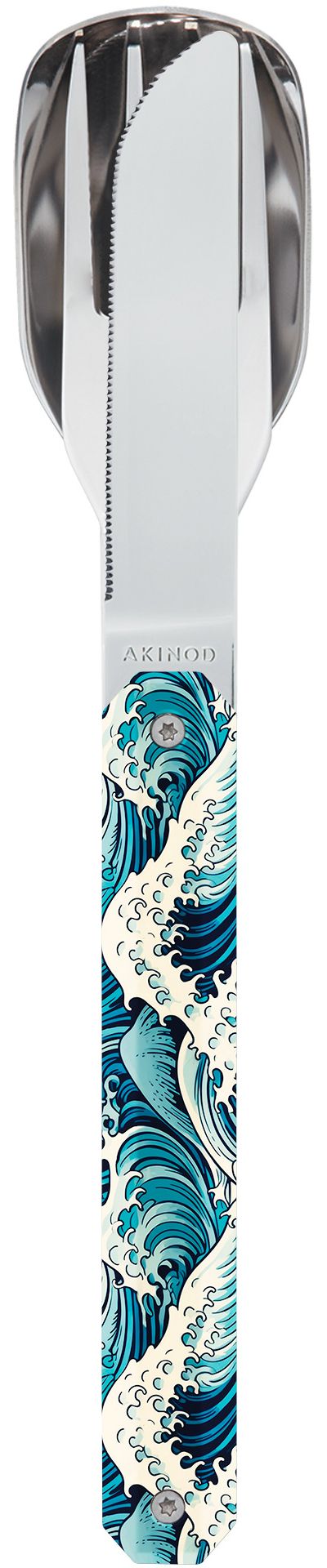 AKINOD 3 couverts droits 12h34 Ukiyo-e