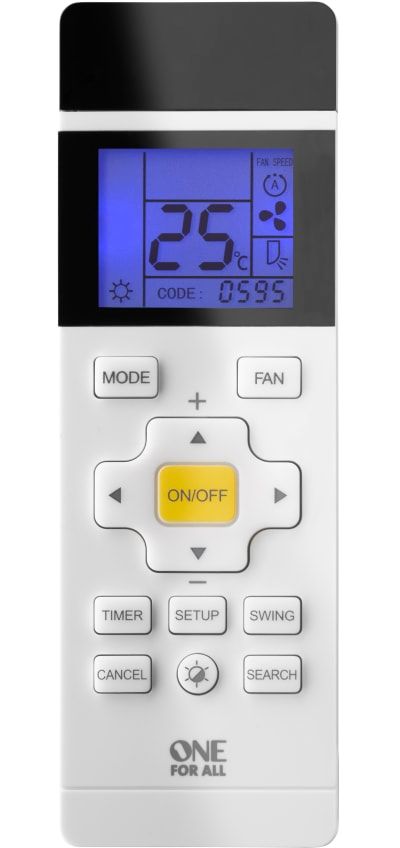 Télécommande ONE FOR ALL Universelle pour Climatisation
