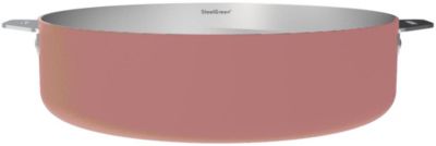 Sauteuse COOKUT LA MERVEILLEUSE  INOX 28CM - GUIMAUVE