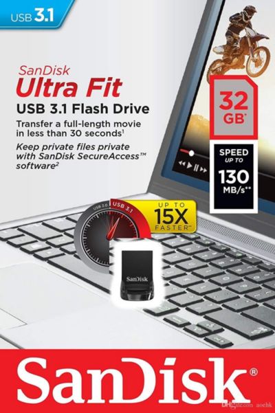 SANDISK Cruzer Fit Ultra 32GO USB 3.1